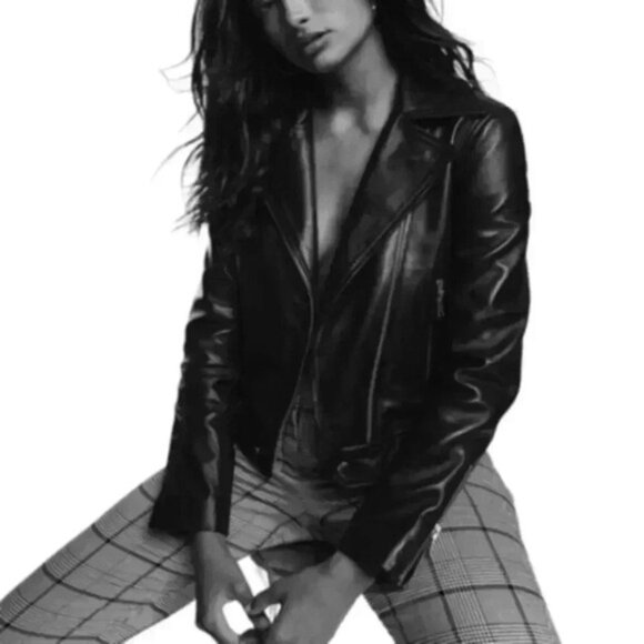 Leather Sleeves Talula Leather Jacket Aritzia Talula Hendrix - Main Image